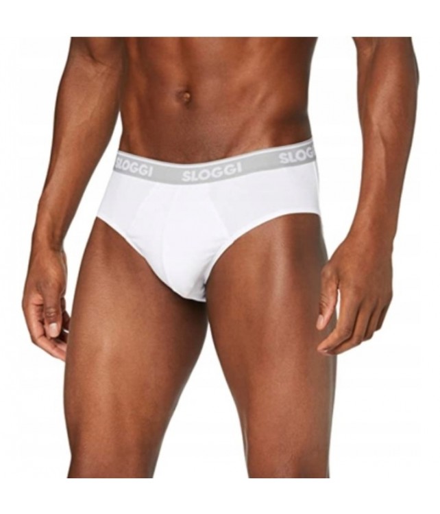 SLOGGI ΑΝΔΡΙΚΟ GO COTTON ABC H-MIDI - 2PIC- WHITE