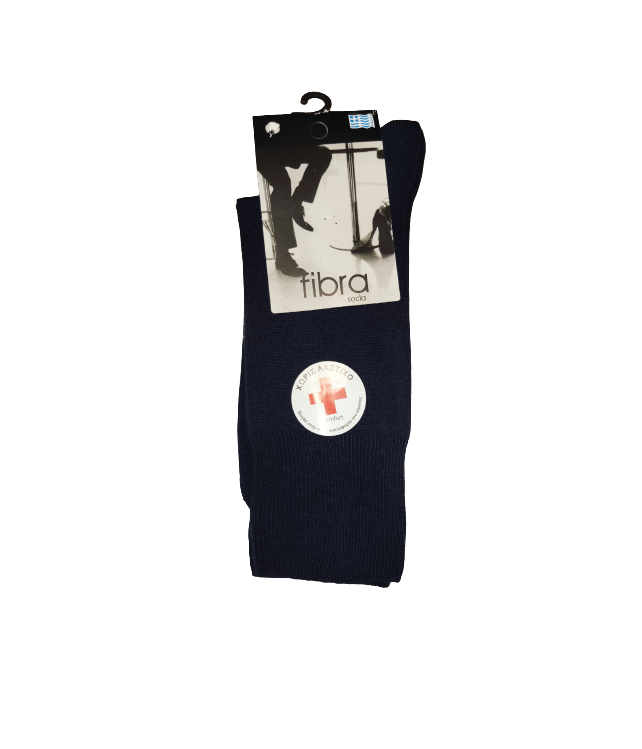 FUN FEET MENS SOCKS w/ NO ELASTIC/BLUE - OLIVE-BROWN