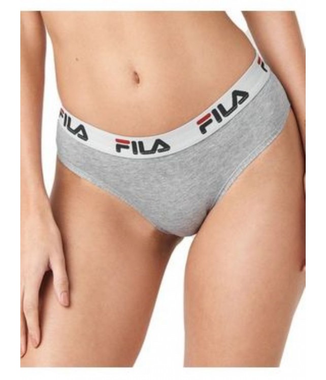 FILA WOMENS  BRIEF COTTON- GREY