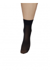 LADIES SOSSONIA PLAIN / BLACK-CARAMEL
