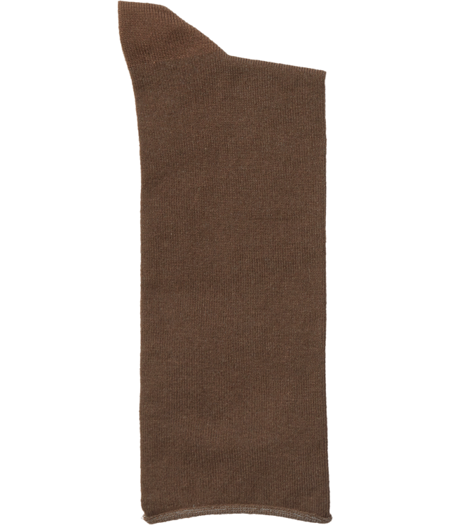 WOMEN'S SOCKS WITHOUT RUBBER/BROWN-BURGUNDO
