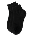 MEWE WOMEN'S COTTON SOCKS 3 PCS DIFFERENT COLORS
