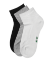 MEWE WOMEN'S COTTON SOCKS 3 PCS DIFFERENT COLORS