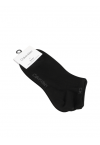 CALVIN KLEIN WOMEN'S COTTON SHORT SOCKS 2PCS/BLACK