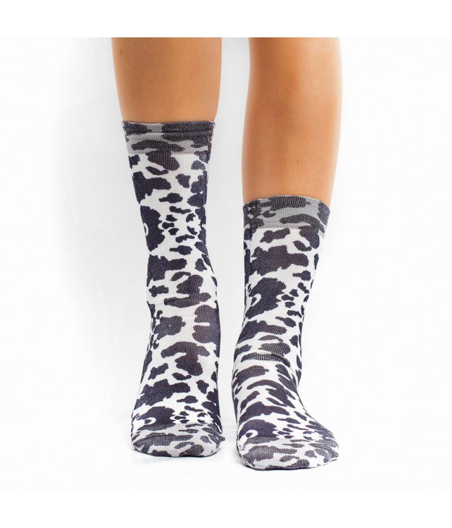 WIGGLESTEPS WOMEN'S SOCKS- COW 2