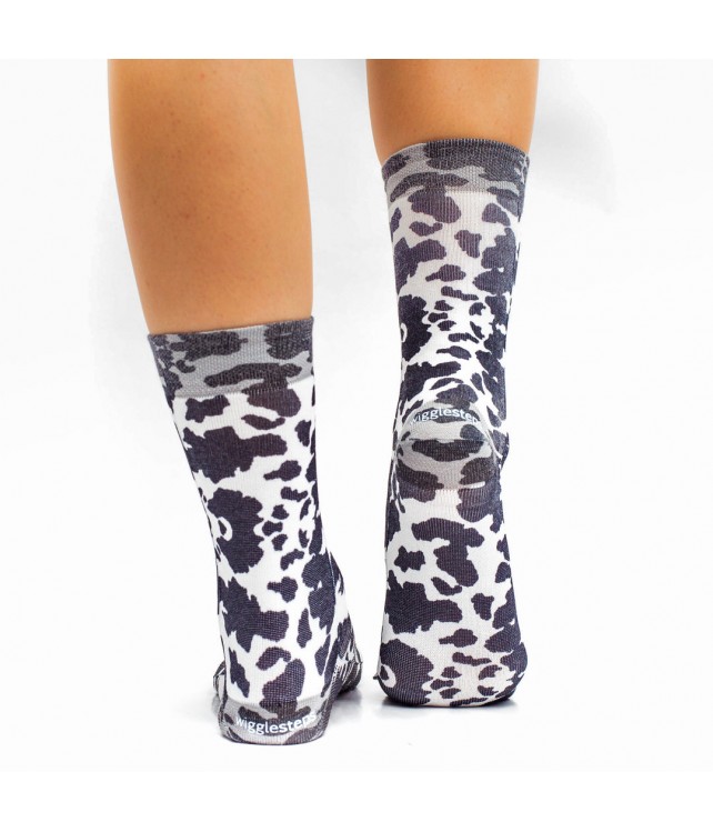 WIGGLESTEPS WOMEN'S SOCKS- COW 2