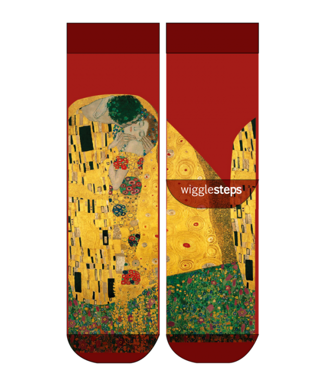 WIGGLESTEPS WOMEN'S SOCKS- RED KISS