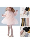 CHILDREN'S COTTON TIGHTS WITH SHINY THREAD