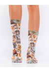 WIGGLESTEPS WOMEN'S SOCKS- HOME CATS I