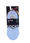 MEWE WOMEN'S SOCKS SOUS BAS 2PCS- BEIGE/WHITE/GRAY