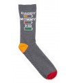 MEWE CHRISTMAS SLIPPERS FOR MEN/ GRAY