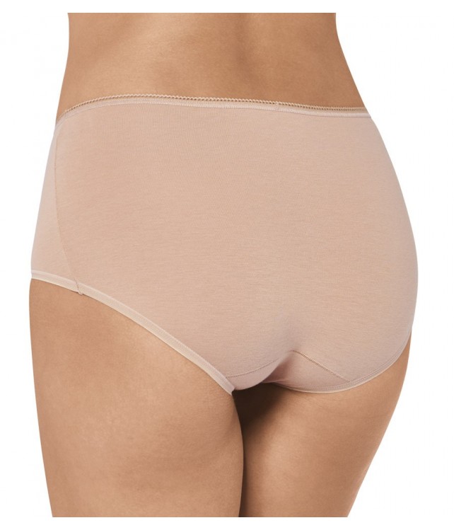 SLOGGI 24/7 COTTON MIDI - 3 PCS - BEIGE