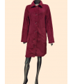 INTRIGA WOMEN'S FLEECE DRESS WITH BUTTONS