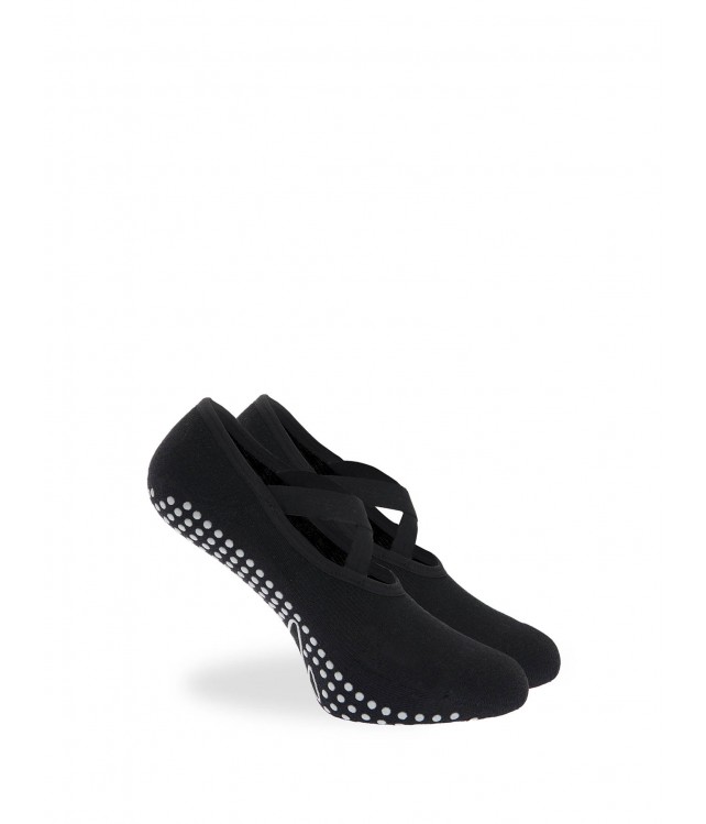 WALK WOMEN'S YOGA SOCKS/ BLACK