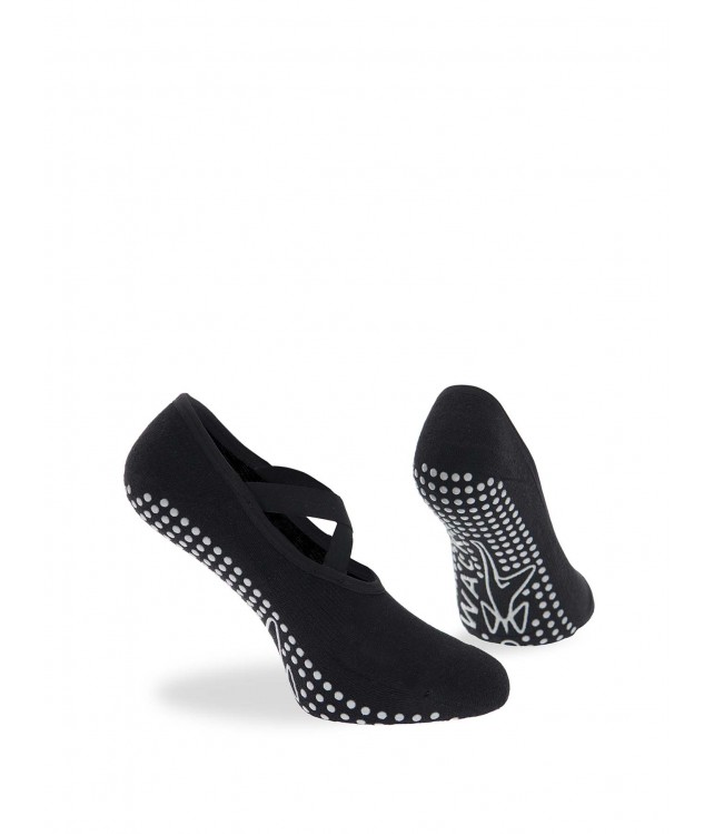 WALK WOMEN'S YOGA SOCKS/ BLACK