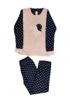 WOMEN'S FLEECE PAJAMAS