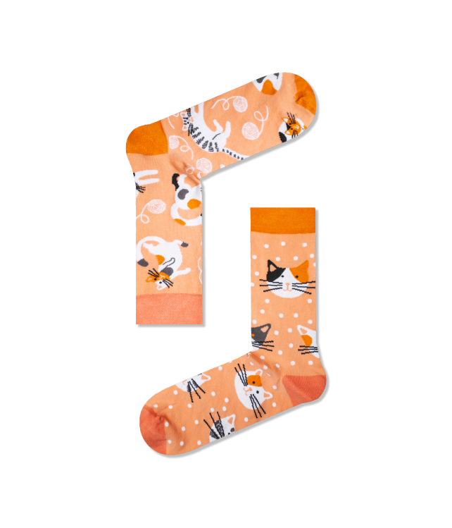 EKMEN PATTERNED COTTON SOCKS FOR MEN