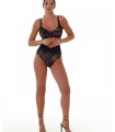 BLUEPOINT BIKINI TOP CUP E - ΜΑΥΡΟ/ΚΑΦΕ