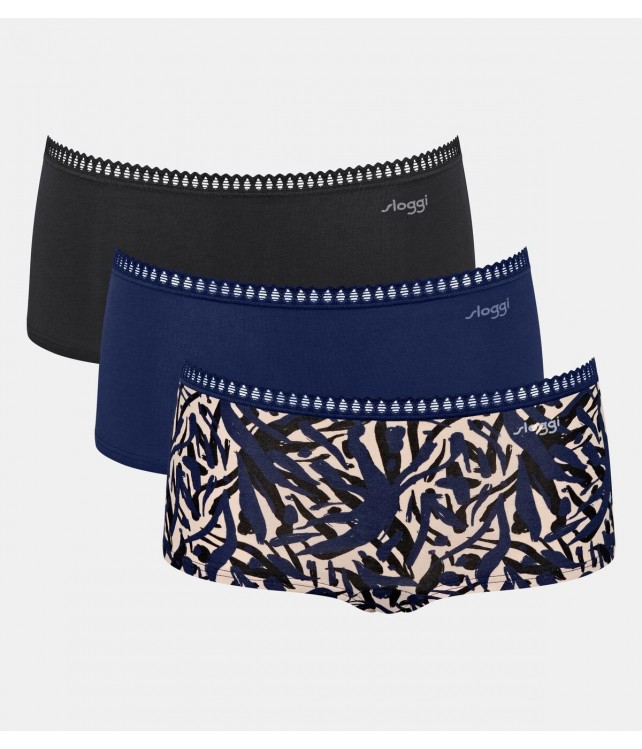 SLOGGI GO CRUSH 3x WOMEN'S BOXER