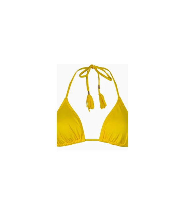 BLU4U WOMENS SWIMWEAR TOP TRIANGLE CUP B-YELLOW