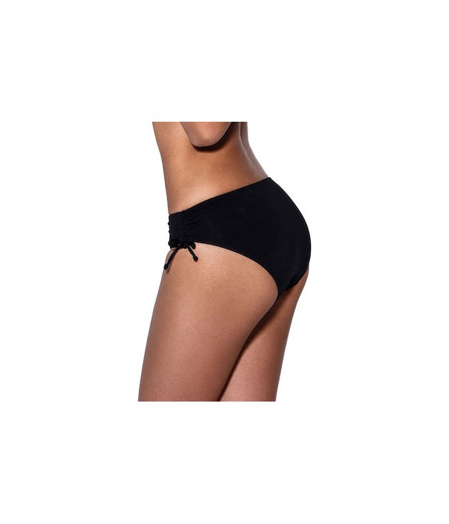 BLUEPΟINT WOMENS SWIMWEAR BOTTOM SLIP BIKINI-BLACK