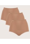 SLOGGI 24/7 COTTON MAXI - 3 PCS- BEIGE