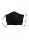 ADULT FACIAL MASK WITH WIRE ON THE NOSE/ BLACK
