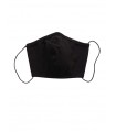 ADULT FACIAL MASK WITH WIRE ON THE NOSE/ BLACK