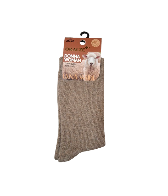 WOMEN'S PATTERNED WOOL SOCKS