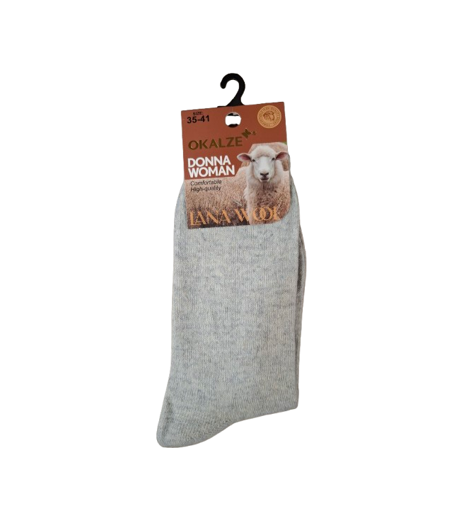 WOMEN'S PATTERNED WOOL SOCKS