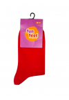 WOMEN'S SOLID COTTON SOCKS