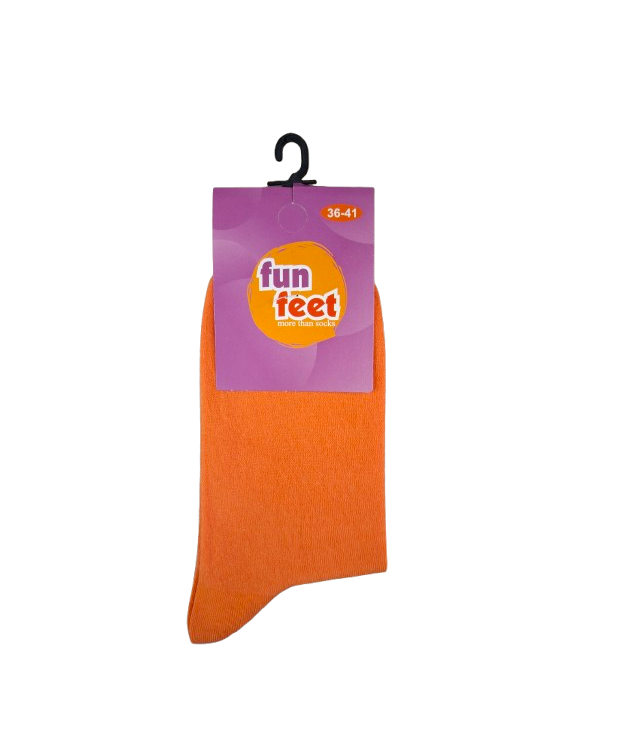 WOMEN'S SOLID COTTON SOCKS