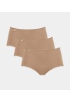 SLOGGI 24/7 COTTON MIDI - 3 PCS - BEIGE