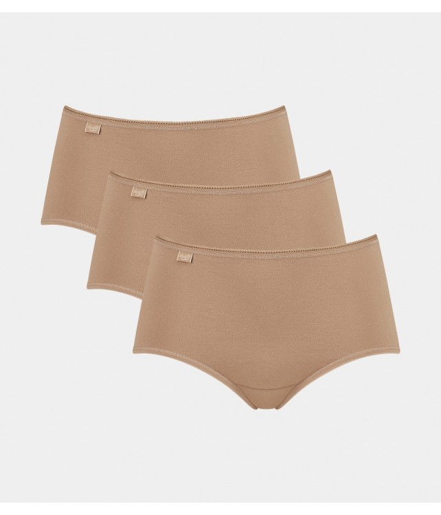 SLOGGI 24/7 COTTON MIDI - 3 PCS - BEIGE