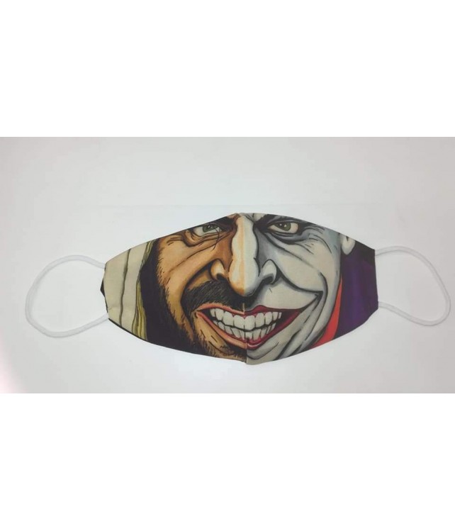 FABRIC FACIAL MASK w/ DESIGN