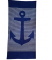 MICROFIBER BEACH TOWEL/ANCHOR