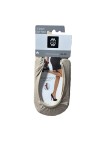 MEWE WOMEN'S SOCKS SOUS BAS 2PCS- BEIGE/WHITE/GRAY