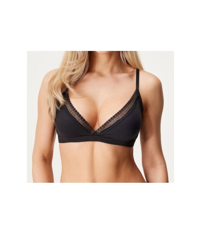SLOGGI GO RIBBED WOMEN'S BRA BRALETTE
