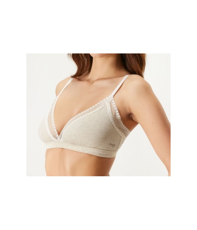 SLOGGI GO RIBBED WOMEN'S BRA BRALETTE