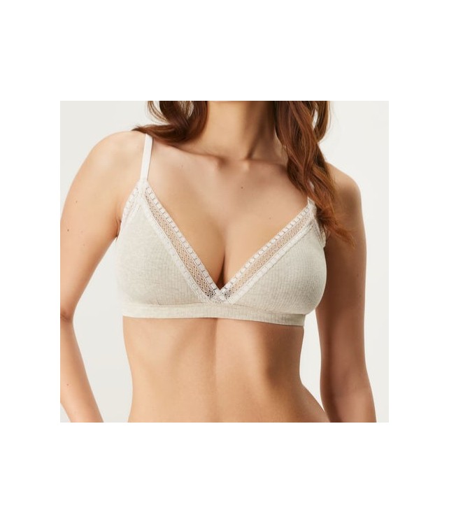 SLOGGI GO RIBBED WOMEN'S BRA BRALETTE