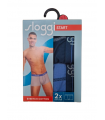 SLOGGI ΑΝΔΡΙΚΟ 24/7 HIPSTER - 2 ΤΕΜ - ΜΠΛΕ/ΜΠΛΕ ΑΝΟΙΧΤΟ