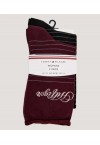 TOMMY HILFIGER COTTON HIGH SOCKS SET OF 2 PCS