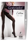 GABRIELLA TIGHTS COTTON 250 DEN- BLACK