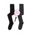 MEWE WOMENS SOCKS OVER THE KNEE/ BLACK
