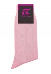 POURNARA MEN'S COTTON SOCKS, SOLID WITH COLORS