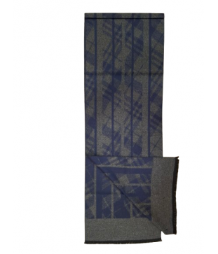 ΑΝΔΡΙΚΟ ΚΑΣΚΟΛ 20% CASHMERE 80% VISCOSE ΜΕ ΚΛΑΣΙΚΟ ΜΟΤΙΒΟ ΚΑΡΟ