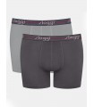 SLOGGI START SHORT ΑΝΔΡΙΚΟ BOXER 2 ΤΕΜΑΧΙΩΝ-ΑΝΘΡΑΚΙ/ΓΚΡΙ