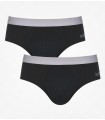 SLOGGI GO  ABC MENS MIDI SLIP - 2 PCS. - BLUE