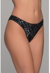 MILENA BRAZILIAN SLIP ΤΟΥΛΙ ΚΑΙ ΒΕΛΟΥΔΟ ΑΣΗΜΟΤΥΠΙΑ / ΜΑΥΡΟ-ΑΣΗΜΙ
