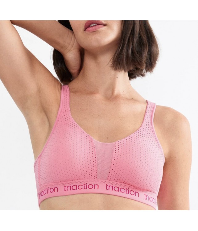 TRIUMPH WOMENS SPORTS BRA TRIACTION ENERGY LITE N EX/ PINK